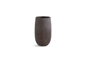 Donica ogrodowa SANDSTONE mrozoodporna Ø40×67 Flucci rustykalny brąz