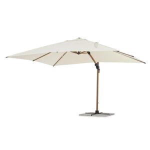 Parasol ogrodowy ORION 300×400 Bizzotto beżowy aluminium