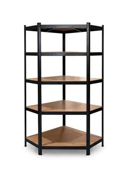 NAROŻNY REGAŁ METALOWY MAGAZYNOWY GARAŻU PIWNICY 180x90x40 875kg MEDAS PR0