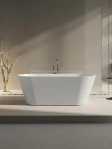 Wanna wolnostojąca 170X72cm w zestawie z syfonem i korkiem KLIK KLAK