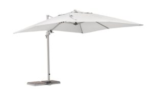 Poszycie do parasola SARAGOZZA SARAGOZZA złamana biel 300×300  z poliamidu Bizzotto