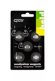 Magnesy neodymowe GR-N510 10mm