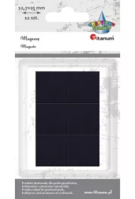 Magnesy samoprzylene prostokątne