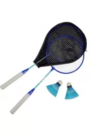 Zestaw do badmintona w pokrowcu navy blue