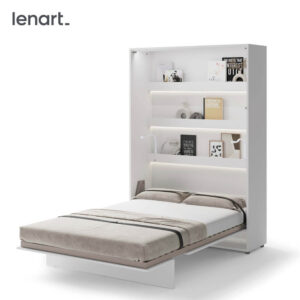 BED CONCEPT BC-01 – półkotapczan pionowy 140 – biały