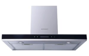 Okap kuchenny, kominowy, 60 cm, berdsen, BE-60A-T2, inox