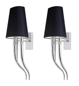 MOOSEE zestaw 2 sztuk lamp ściennych DEVIL WALL 1 czarny