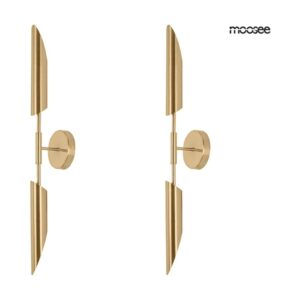 MOOSEE zestaw 2 lamp ściennych LOCCA złoty