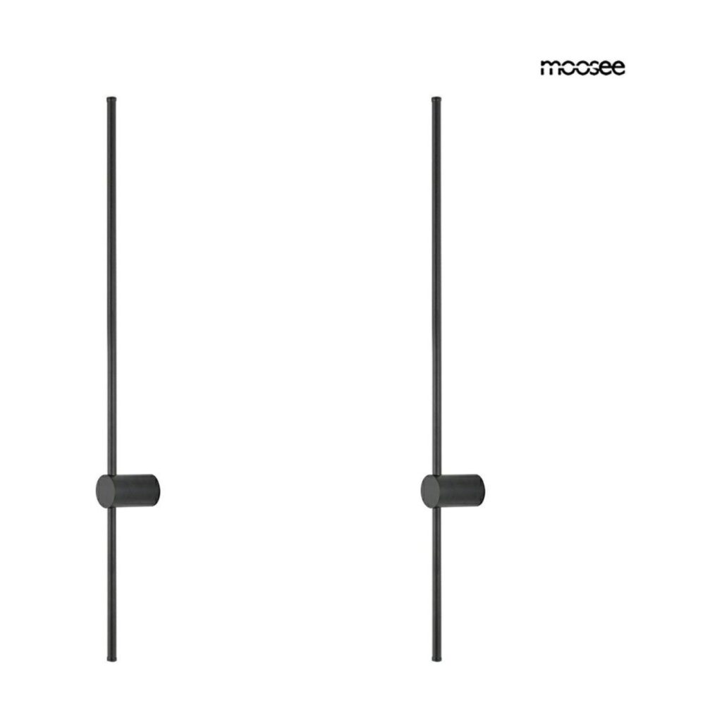 MOOSEE zestaw 2 lamp ściennych OMBRE 100 czarny