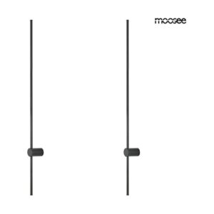 MOOSEE zestaw 2 lamp ściennych OMBRE 120 czarny