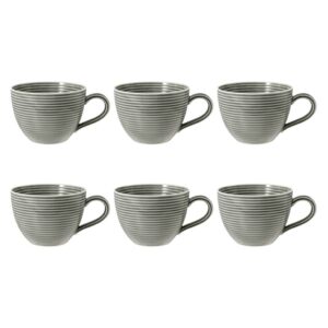 Seltmann Beat Color Glaze Zestaw 6 filiżanek do kawy 260 ml