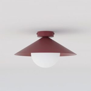 MONO 1S PLAFON BURGUNDY OPAL