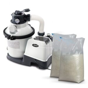 Pompa filtrująca piaskowa, 12000 l/h, Intex, + 50 kg piasku, 26652