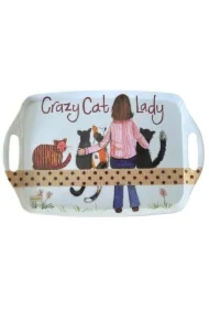 Taca duża Crazy Cat Lady Kociara