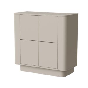 Komoda z drzwiami dąb cremona mat 80 cm Varese