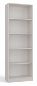 Klasyczny regał na książki, R60, 60x30x182 cm, beżowy, mat