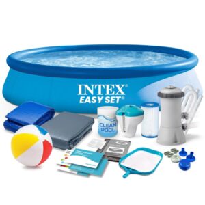 Basen ogrodowy rozporowy, zestaw 15w1, Intex, 396×84 cm