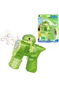 Pistolet na bańki dinozaur na baterie
