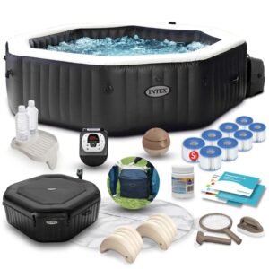 Dmuchane SPA Jacuzzi z hydromasażem, 6 os. + akcesoria, Intex, 218×71 cm