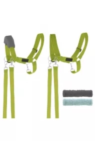 Kantar dla Hobby Horse wodze + futerka zielony