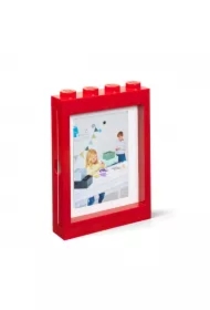 Ramka LEGO na zdjęcia Czerwona