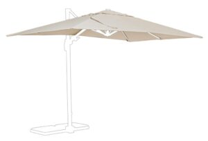 Poszycie do parasola SARAGOZZA SARAGOZZA piaskowe 300×200  z poliamidu Bizzotto