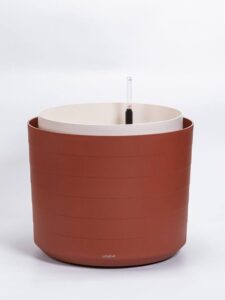 Urbalive Berberis Duża donica samonawadniająca okrągła 55 cm, cynamonowy