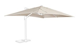Poszycie do parasola SARAGOZZA SARAGOZZA piaskowe 400×300  z poliamidu Bizzotto