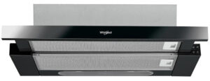Okap teleskopowy Whirlpool AKR750GK 304m3/h 62dBA Oświetlenie LED Filtr węglowy 60cm Czarny