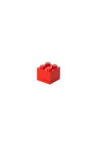 Minipudełko klocek LEGO 4 Czerwone