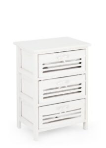 Komoda Leny naturalna 40x29x58cm drewno paulowni Bizzotto