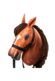 Hobby Horse Skippi. Koń na kiju bursztyn