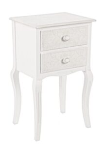 Komoda Clorine kremowa 41×33,5x68cm MDF Bizzotto