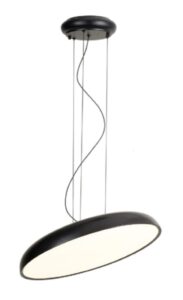 Arcino Black 44 – czarna lampa wisząca LED do nowoczesnych wnętrz