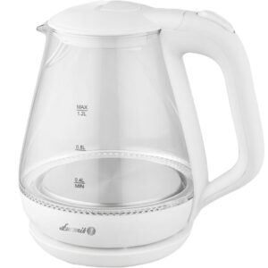 Czajnik elektryczny Łucznik Compact Glass WK-2502 Biały
