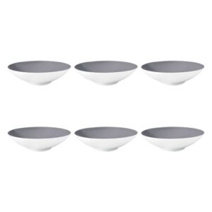 Seltmann Life Fashion Elegant Grey Zestaw 6 talerzy do zupy 20 cm