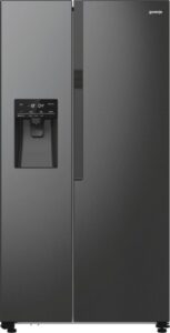 Gorenje NRR9185ESBXL Wolnostojące Side by Side, Czarny