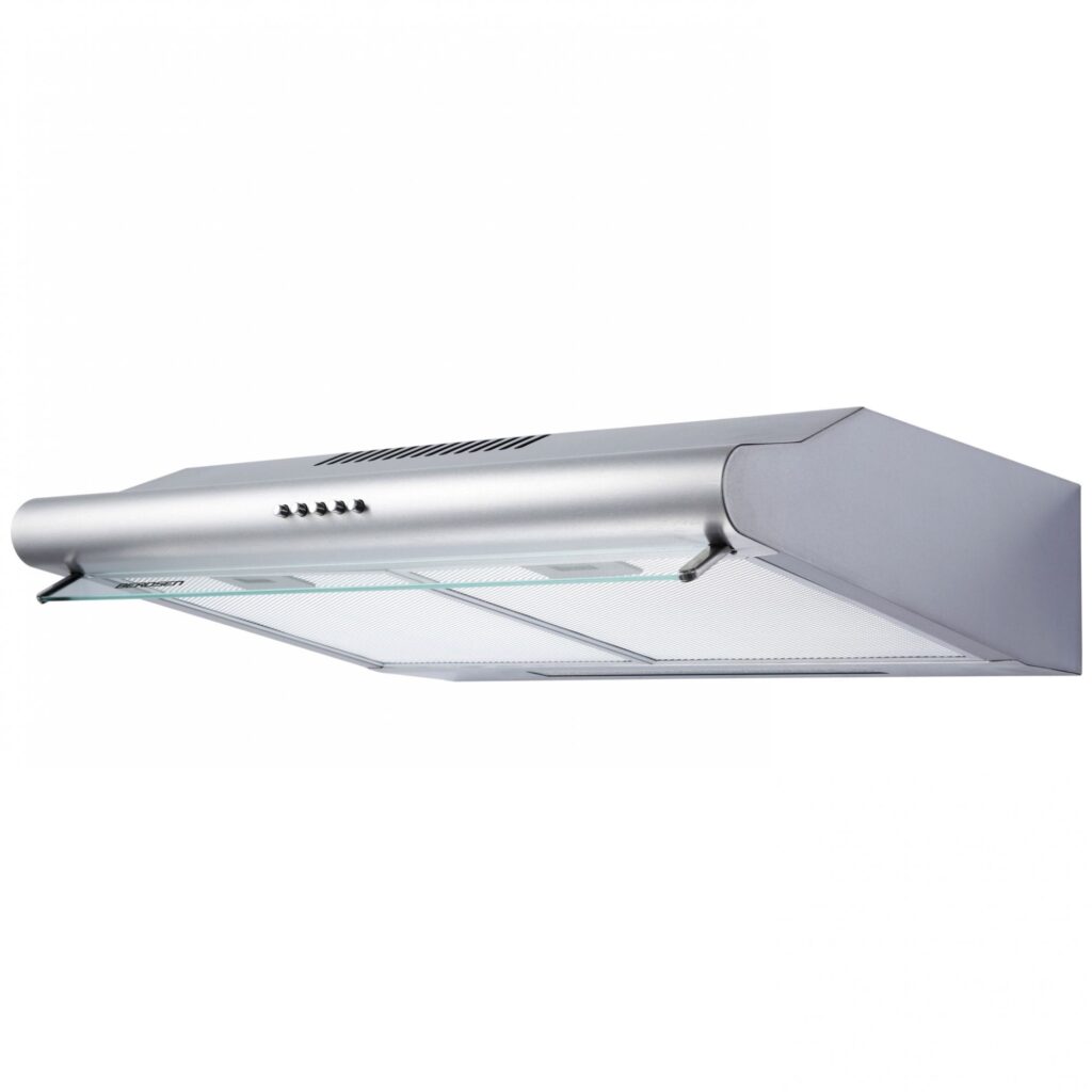 Okap kuchenny, pochłaniacz, podszafkowy, 50 cm, Berdsen, BE-10-A, inox