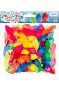 Balony wodne samozaciskowe + 2 końcówki 100 szt