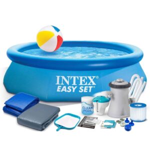 Basen ogrodowy rozporowy, zestaw 16w1, Intex, 305×76 cm