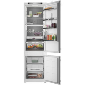 Lodówka Whirlpool WHK25323B5E2 NoFrost Metal MultiFlow Szuflada z kontrolą wilgotności 193,5cm
