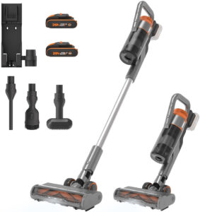 Odkurzacz pionowy WORX WX038 2x2Ah