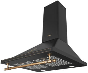 Okap kominowy Amica OKC6212RA 635m3/h 60cm Antracyt Retro