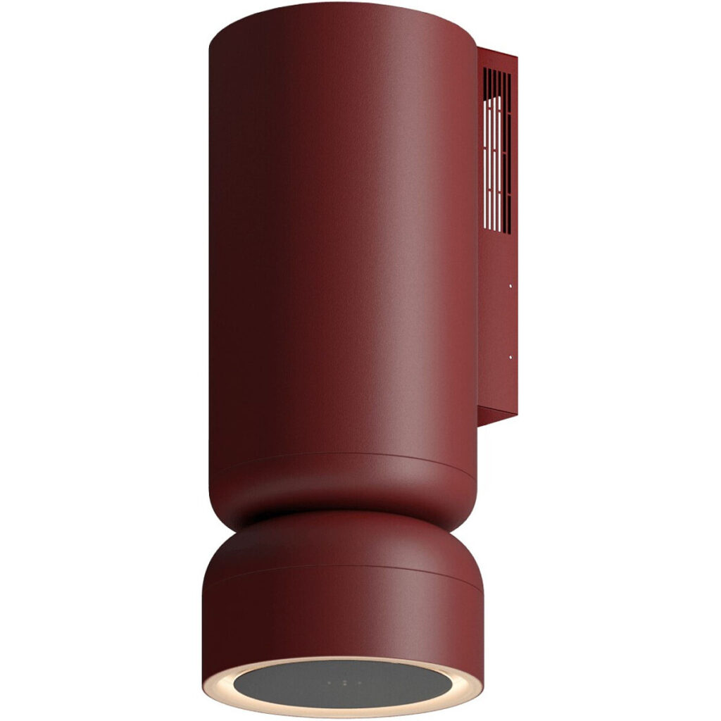 Okap kominowy Ciarko Design Icon Burgundy Satin