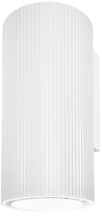 Okap kominowy Ciarko Design Monogram White