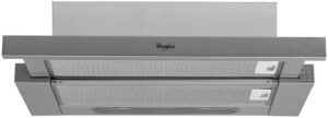 Okap teleskopowy Whirlpool AKR63901IX 304m3/h 62dBA Oświetlenie LED 60cm Inox
