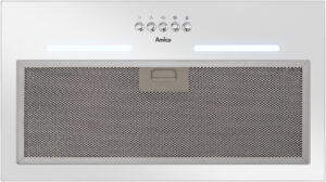 Okap wkład Amica OMP6253WG 389m3/h 55cm Białe szkło