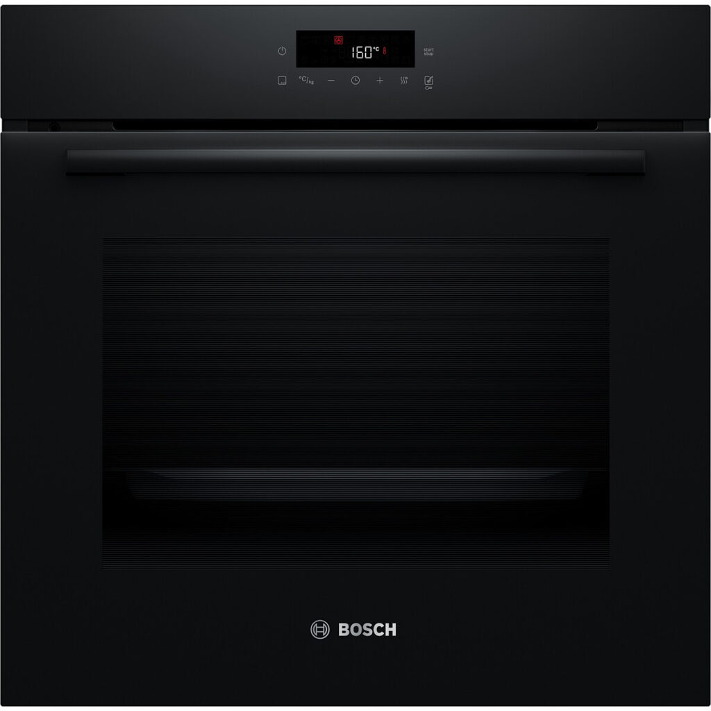 Piekarnik elektryczny Bosch Serie 2 HBG571EB4 AutoPilot 10 Pyroliza Termoobieg 3D Grill Czarne szkło