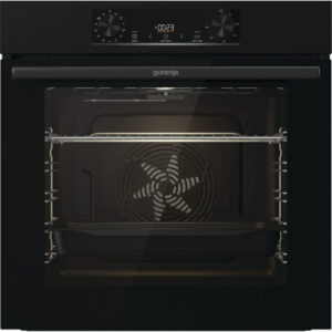 Piekarnik elektryczny Gorenje BOP6737E02BK BigSpace Pizza 300 AirFry Pyroliza Czarne szkło