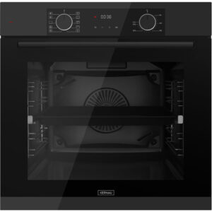 Piekarnik elektryczny Kernau KBO 1073.1 S PT Matt Black Termoobieg 3D Grill Czarny mat